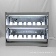 16 Years Original Factory Super Light 2 Layers Led Cigarette Counter Display Rack Custom